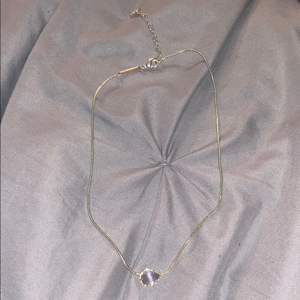 Kendra Scott Grey Necklace